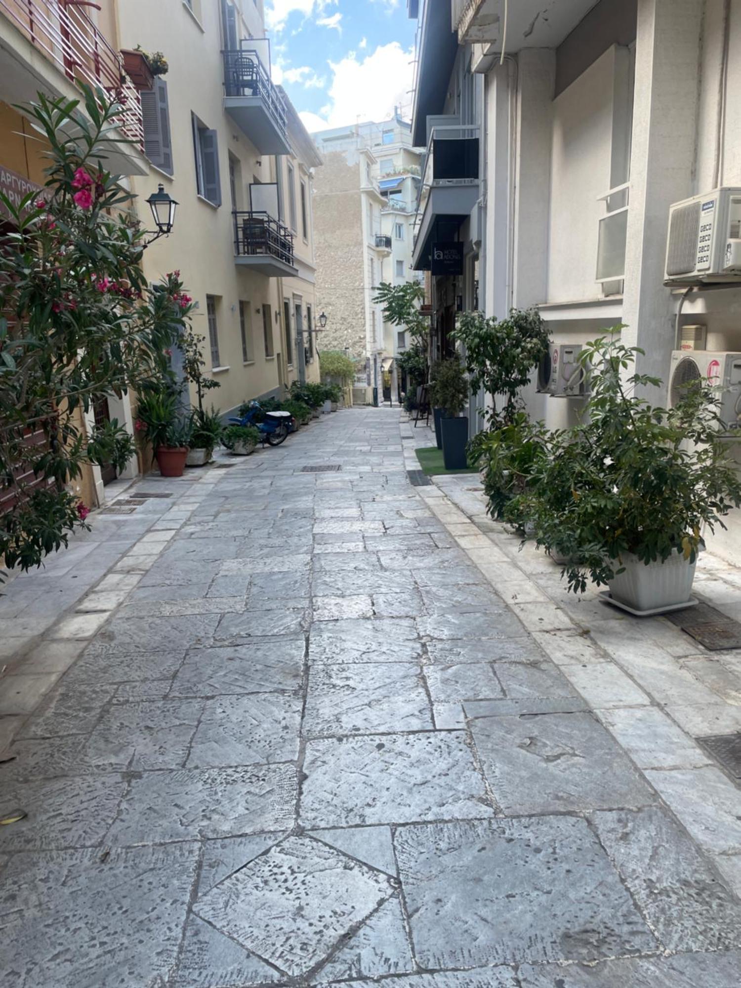 Plaka Quiet Apartment Athene Buitenkant foto